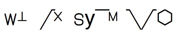 WeldSymbols字体