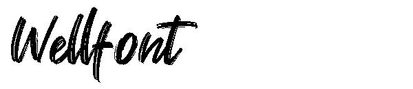Wellfont字体