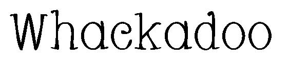 Whackadoo字体