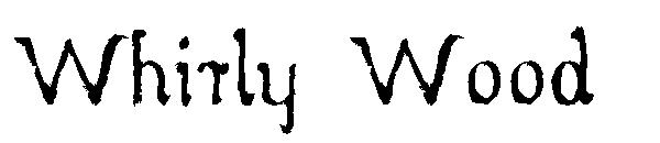 Whirly Wood字体