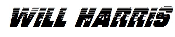 Will Harris字体