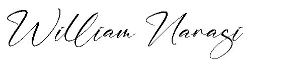 William Narasi字体