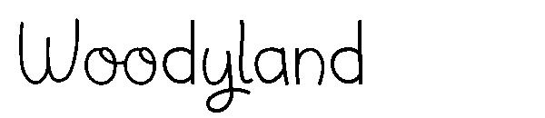 Woodyland字体