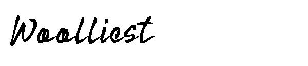 Woolliest字体