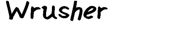 Wrusher字体