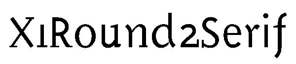 X1Round2Serif字体