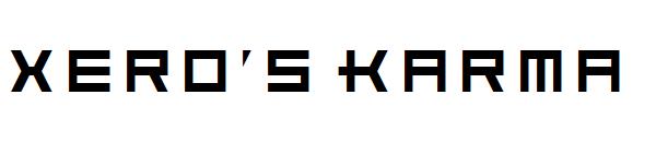 Xero's Karma字体
