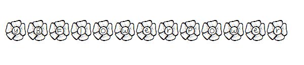 YBFlowerPower字体