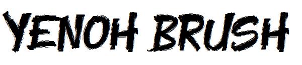 Yenoh Brush字体