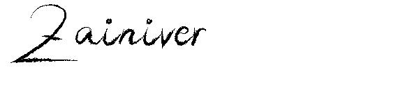 Zainiver字体