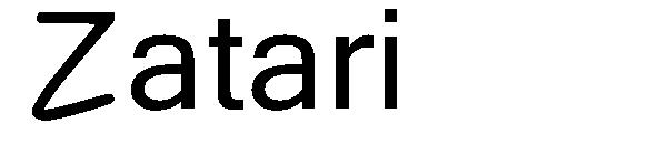 Zatari字体