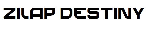 Zilap Destiny字体