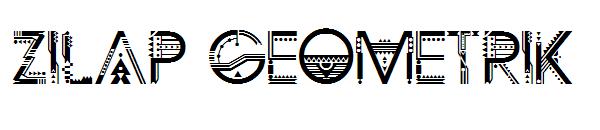ZILAP GEOMETRIK字体