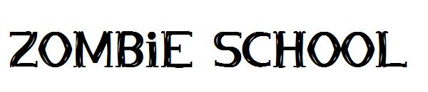 Zombie School字体
