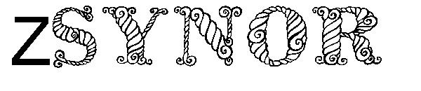 Zsynor字体c