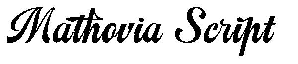 Mathovia Script