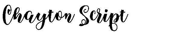 Chayton Script