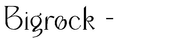 Bigrock -