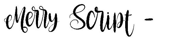 Merry Script -