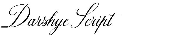 Darshye Script