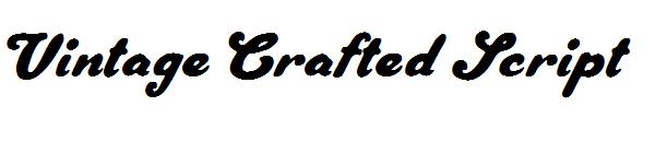 Vintage Crafted Script