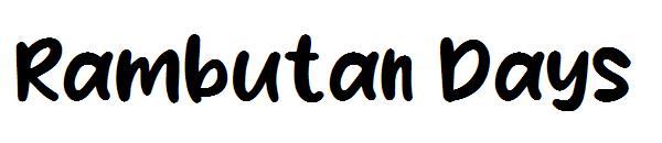 Rambutan Days