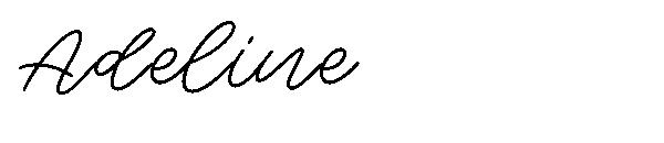 Adeline字体