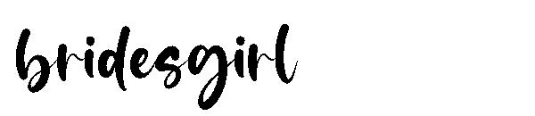 bridesgirl