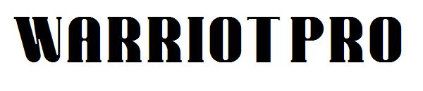 Warriot pro字体
