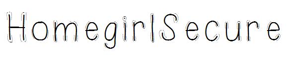 HomegirlSecure字体