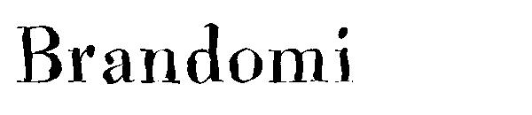 Brandomi字体