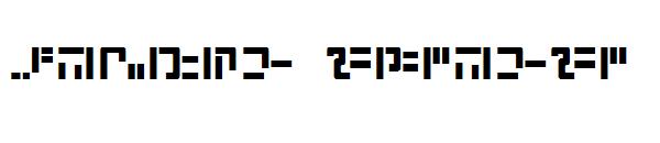 Modern Iaconic字体