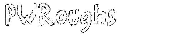 PWRoughs字体