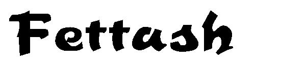 Fettash字体