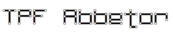 TPF Abbetor字体