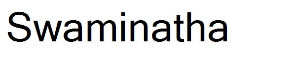 Swaminatha字体