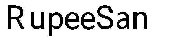 RupeeSan字体