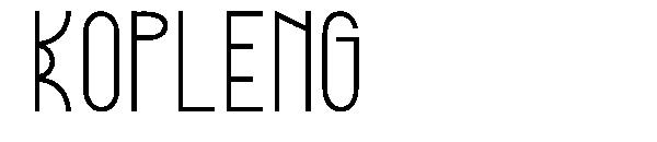 Kopleng字体
