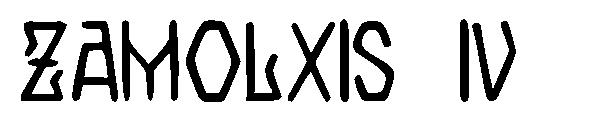 Zamolxis IV字体