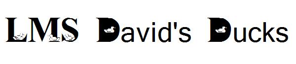 LMS David's Ducks字体