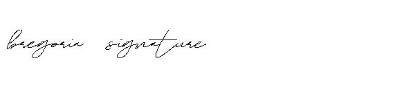 bregoria signature