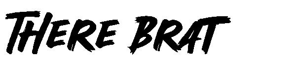 There brat字体