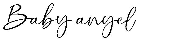 Baby angel字体