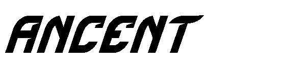 Ancent字体