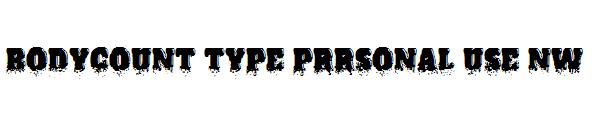 bodycount type prrsonal use nw