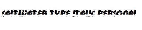 saltwater type italic personal