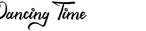 Dancing time字体