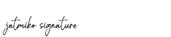 jatmiko signature