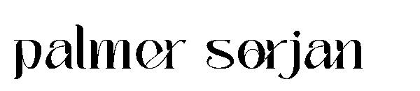 Palmer sorjan字体