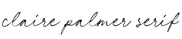 claire palmer serif